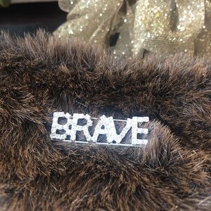 Beautifully BRAVE Crystal Brooch